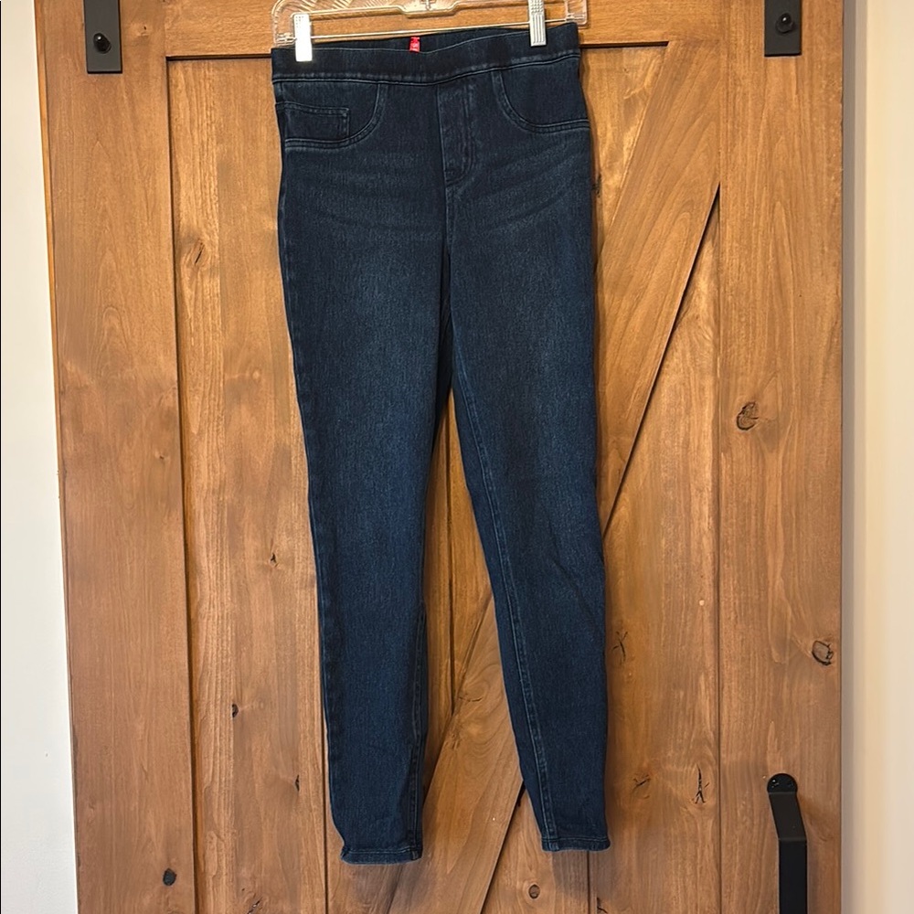 SPANX Blue Skinny Jeans Classic Fit